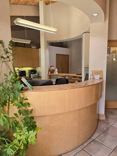 front office desk of Strawberry Village Dentist
