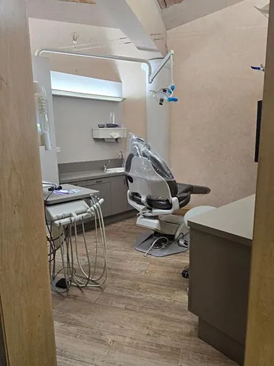 dental exam room at Strawberry Village Dental Care in Mill Valley, CA